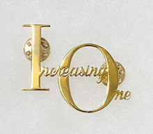 Load image into Gallery viewer, Increasing One Logo Brooch